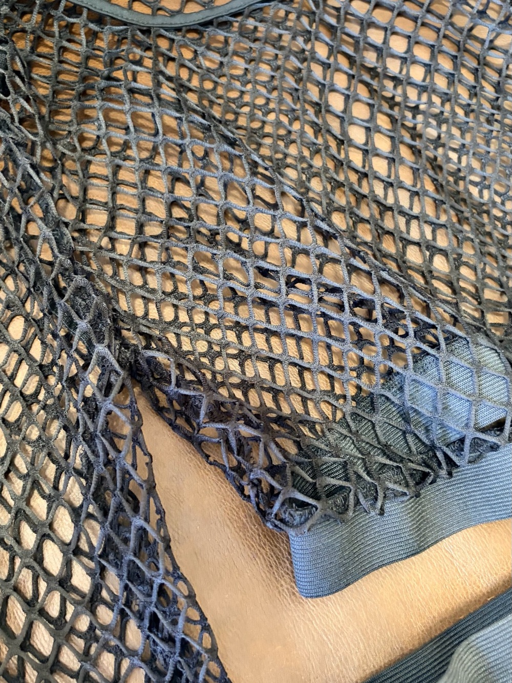 NWOT Black Fishnet Lingerie Set - Picture 2 of 4